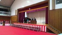 １年生修了証授与