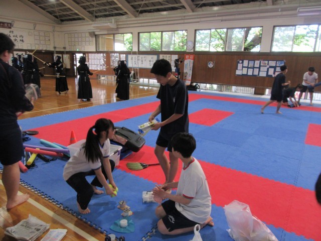 空手部（本日は清掃です）