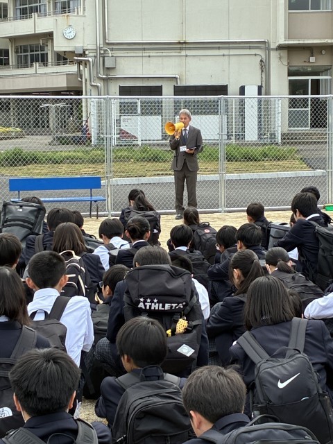 校長先生のお話です