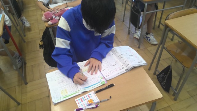 受験生として意識を高く