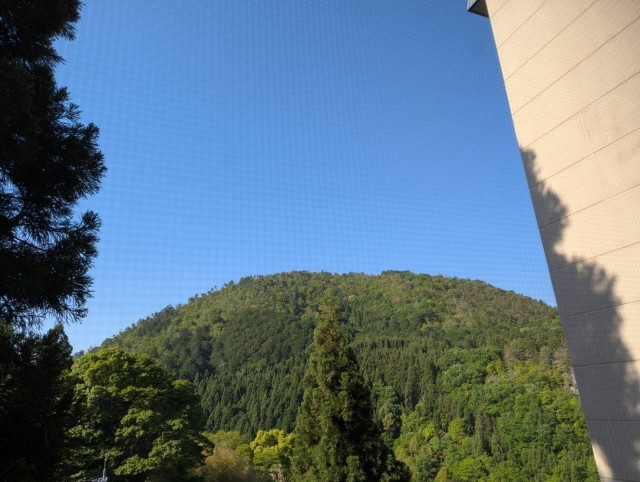 天気に恵まれました。