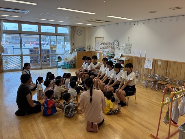 中学生は何人いるかな？