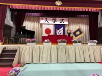 入学式ステージ